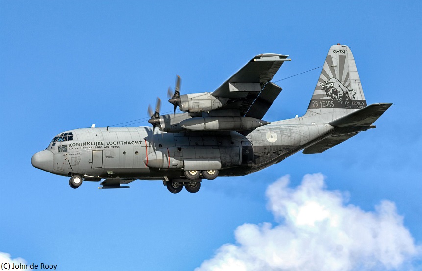 <strong>G-781</strong> Hercules C-130H (donderdag 19 januari 2023)